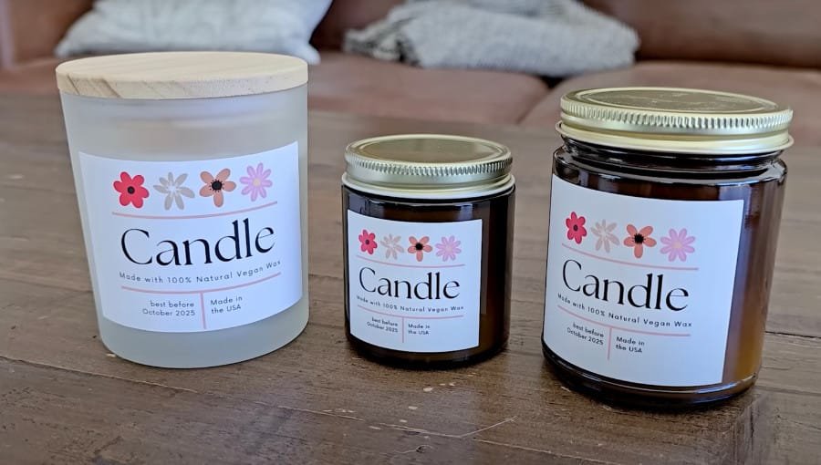 Plaisir de recevoir une bougie parfumée