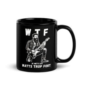 Tasse cadeau pour guitariste