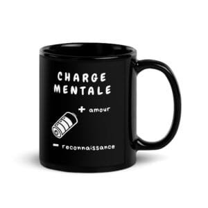 T-shirt Charge mentale cadeau