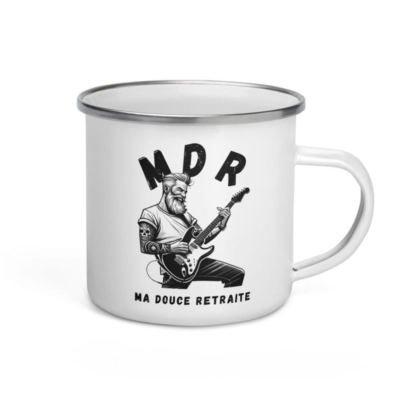 Tasse émaillée cadeau