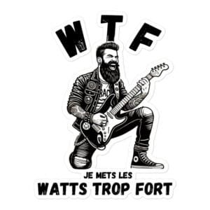 Autocollant cadeau fête des pères