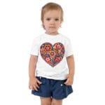 toddler-staple-tee-white-front-6791da84a031e.jpg T shirt enfant bébé coeur colorés