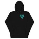 unisex-premium-hoodie-black-front-678faf8eb8aff.jpg Sweatshirt à capuche Coeur Maman