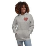 unisex-premium-hoodie-carbon-grey-front-678fb0975c2c9.jpg Sweatshirt à capuche Coeur