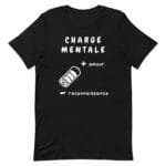 unisex-staple-t-shirt-black-front-678b4f3ac0fb2.jpg T-shirt Charge mentale cadeau