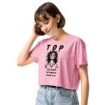 womens-crop-top-bubblegum-left-front-678fbc0f45315.jpg Croc Top Maman est TOP