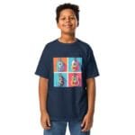 youth-classic-tee-navy-front-6791d961a300e.jpg T shirt enfant bébé guitares original