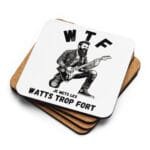 Sous-verres en liège Watts Trop Forts